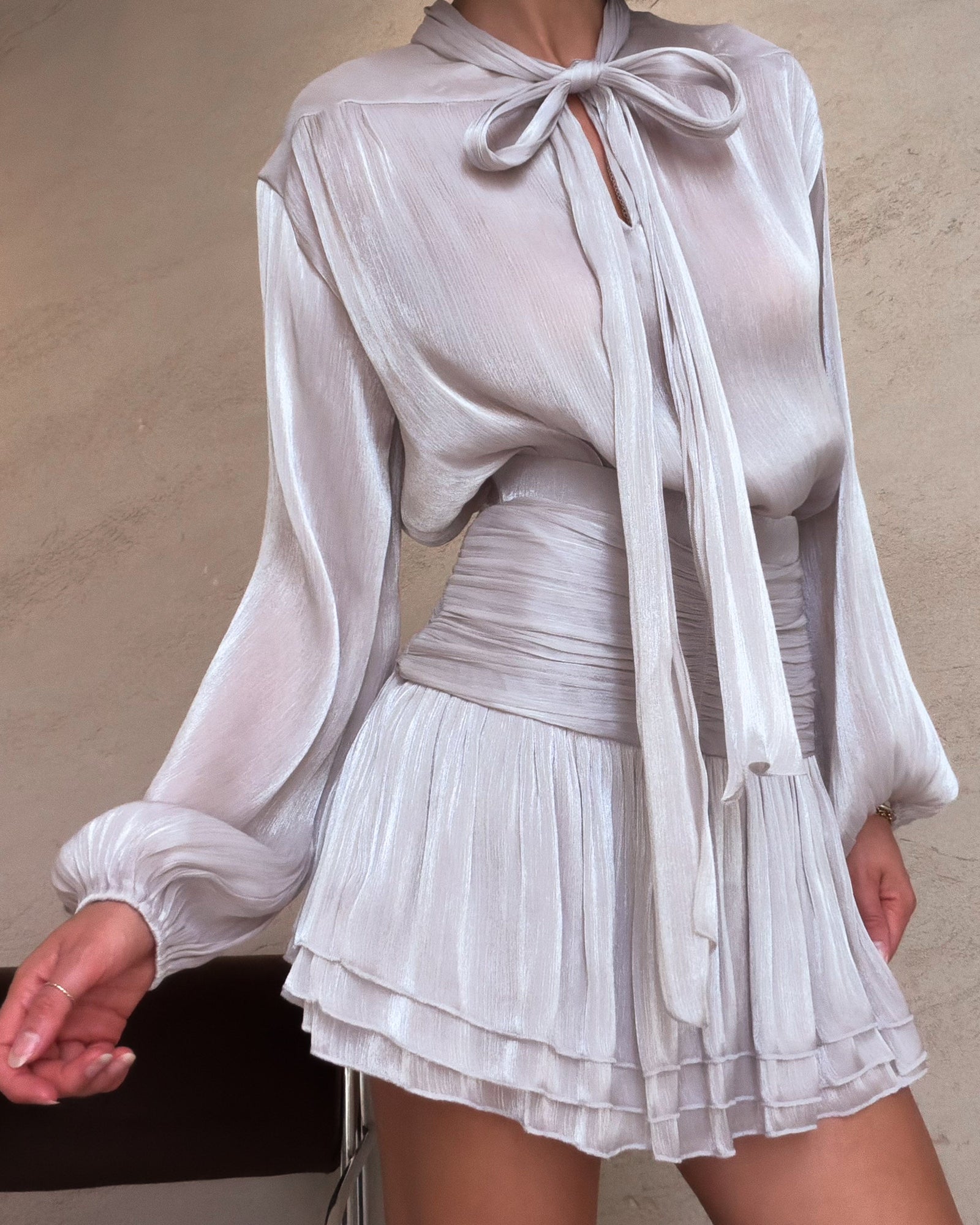 Escarcha | Conjunto de top y falda
