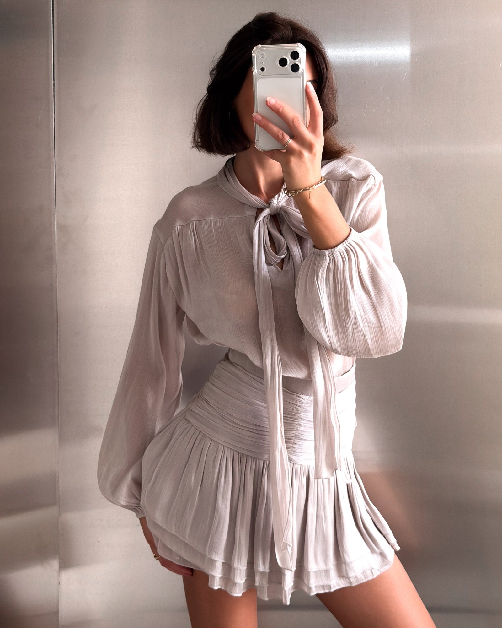 Escarcha | Conjunto de top y falda