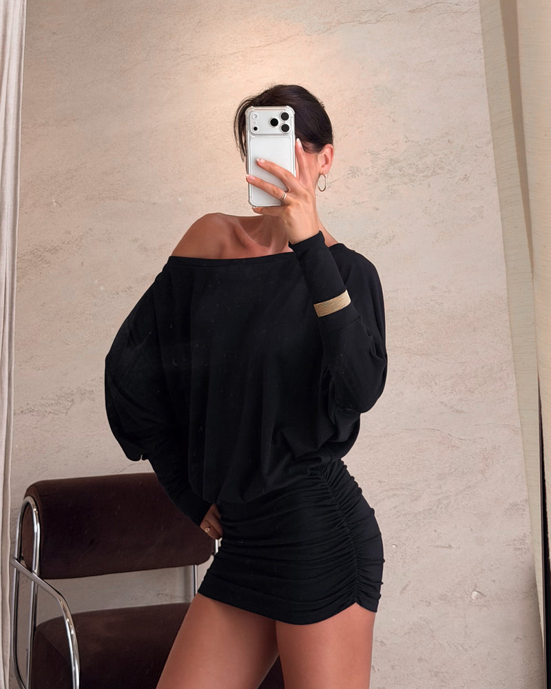 Medianoche | Vestido mini negro