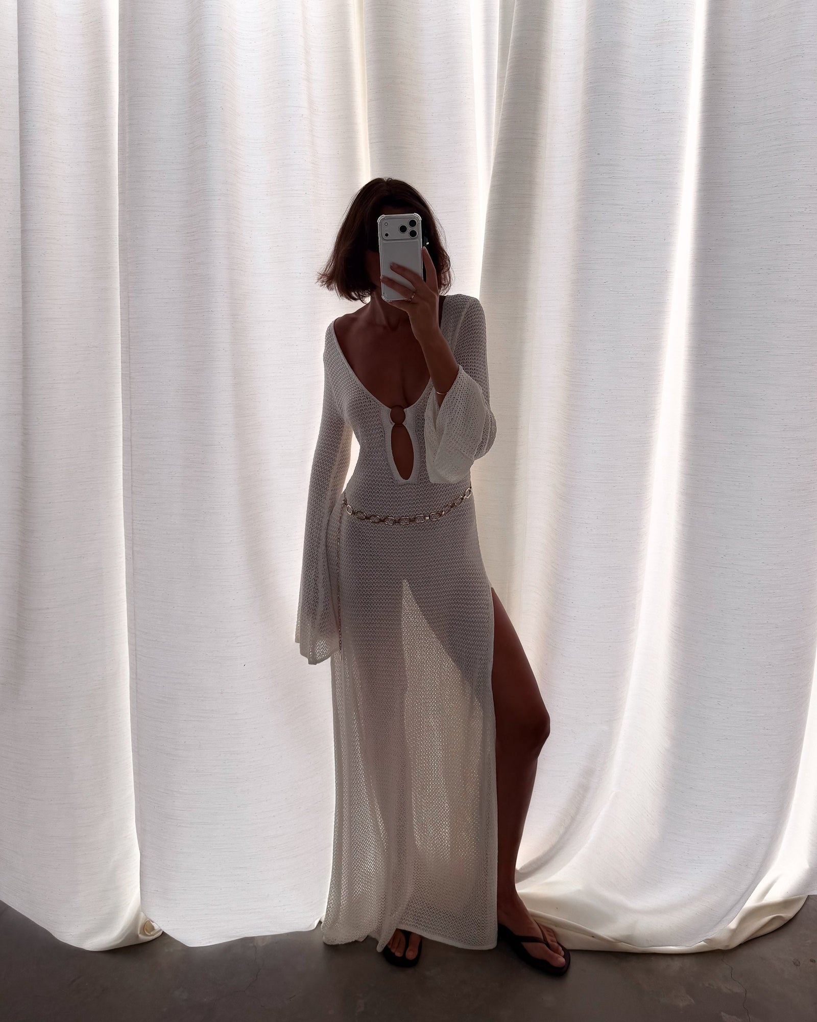 Ensueño | Vestido maxi de ganchillo